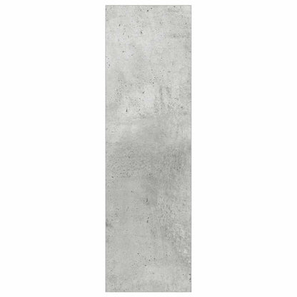 Wand-Schuhschränke 2 Stk. Betongrau 80x18x60 cm Holzwerkstoff