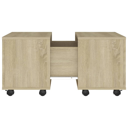 Couchtisch Sonoma-Eiche 60x60x38 cm Holzwerkstoff