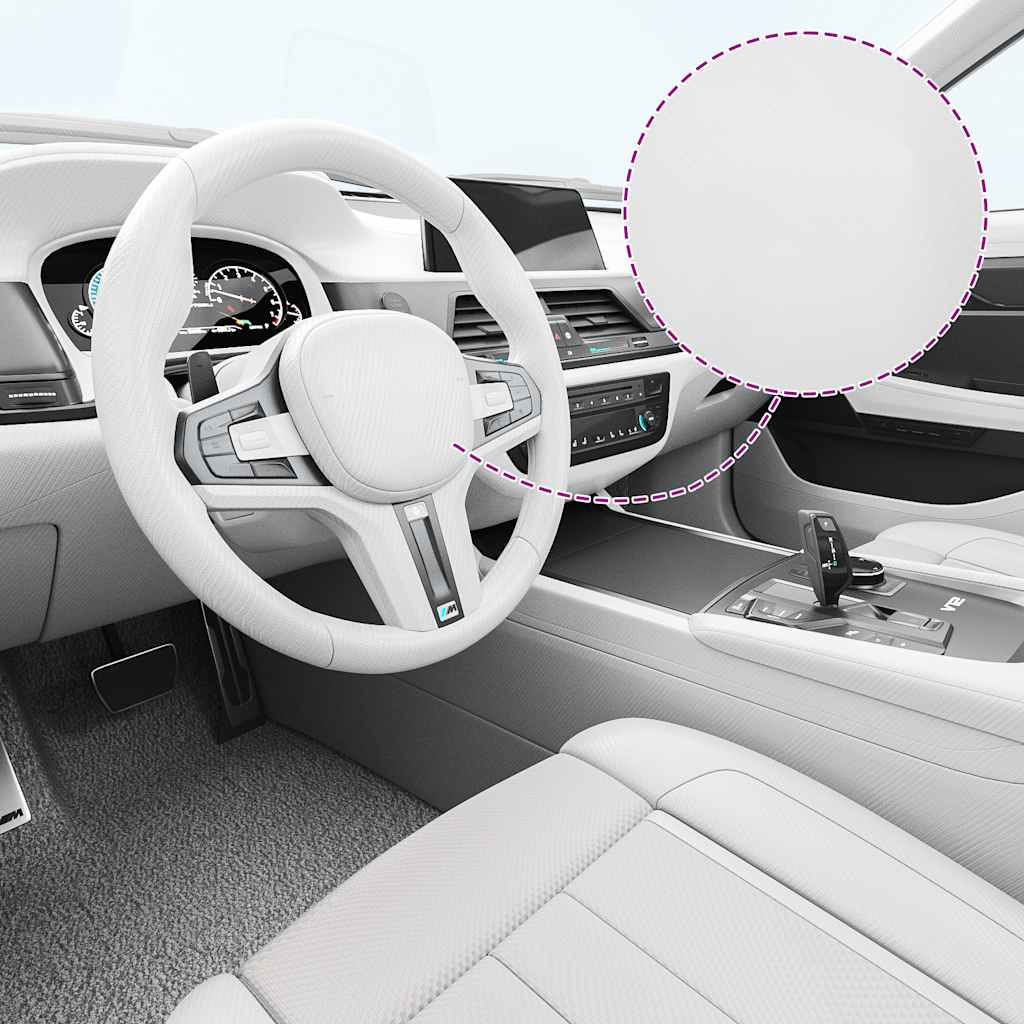 Autofolie 4D Weiß 100x150 cm