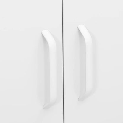 Lagerschrank Weiß 80x35x101,5 cm Stahl