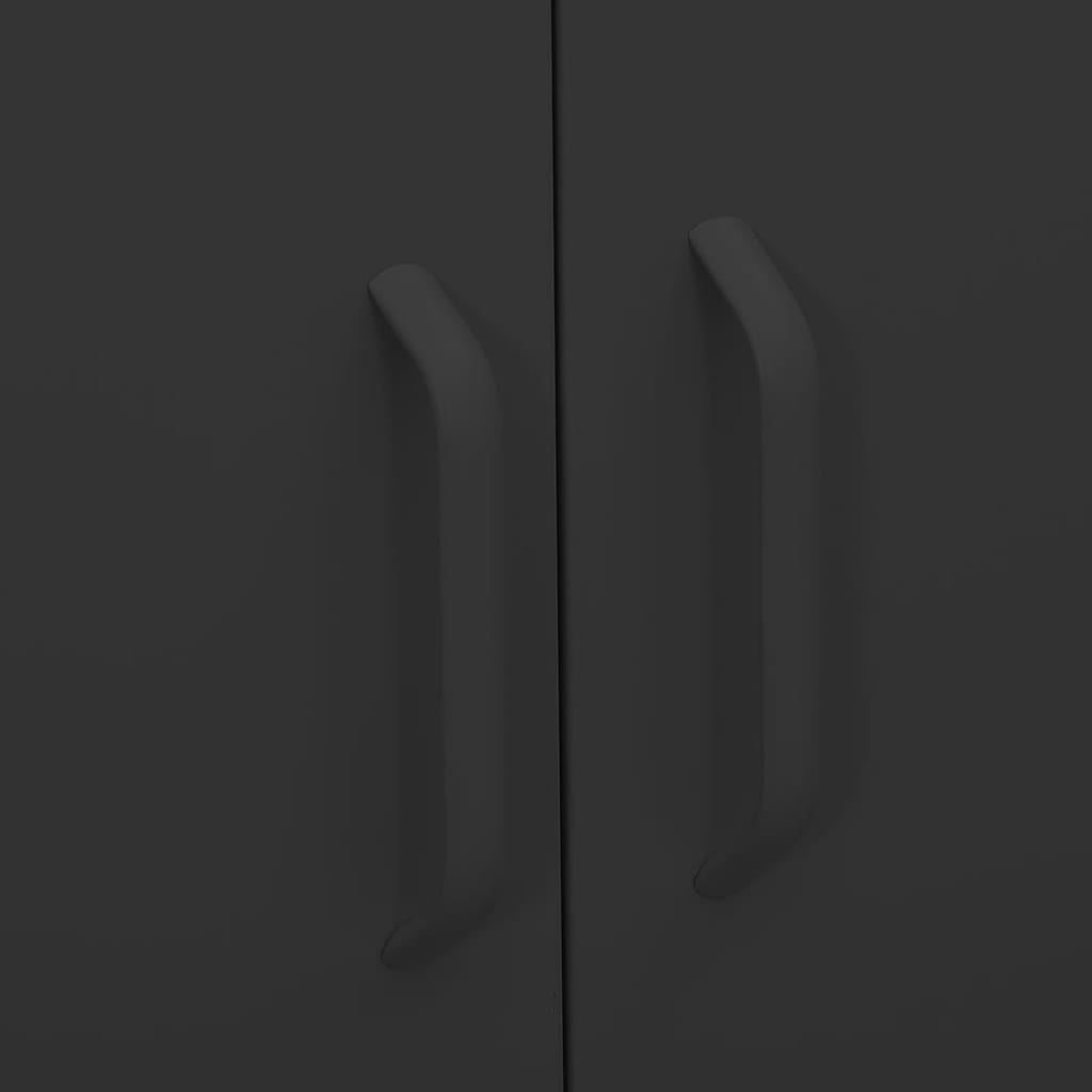 Lagerschrank Anthrazit 80x35x101,5 cm Stahl