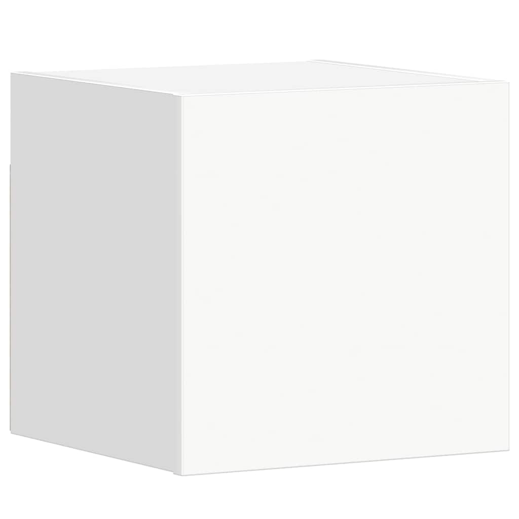 3-tlg. TV-Schrank-Set Weiß Holzwerkstoff