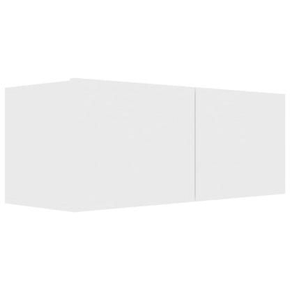 6-tlg. TV-Schrank-Set Weiß Holzwerkstoff