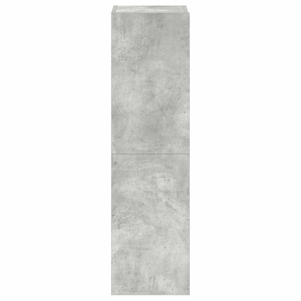 3-tlg. TV-Schrank-Set Betongrau Holzwerkstoff