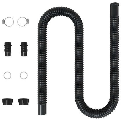 Solarkollektor für Pool Gebogen 72,5x46 cm