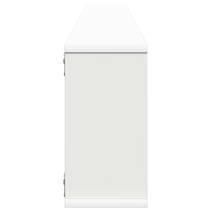 Würfelregale 4 Stk. Weiß 100x15x30 cm Holzwerkstoff