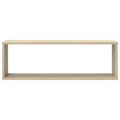 Würfelregale 4 Stk. Sonoma-Eiche 80x15x26,5 cm Holzwerkstoff