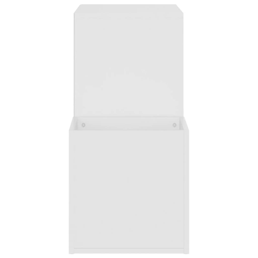 Flur-Schuhschrank Weiß 105x35,5x70 cm Holzwerkstoff