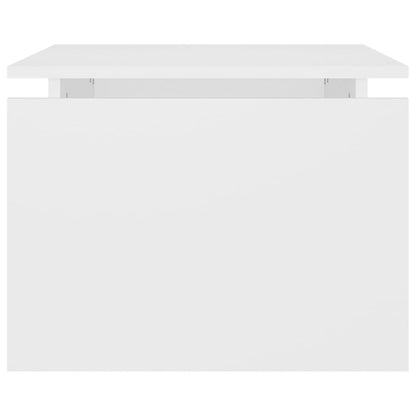 Couchtisch Weiß 68x50x38 cm Holzwerkstoff