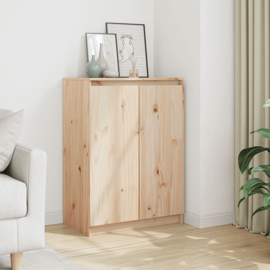 Sideboard 60x36x84 cm Massivholz Kiefer