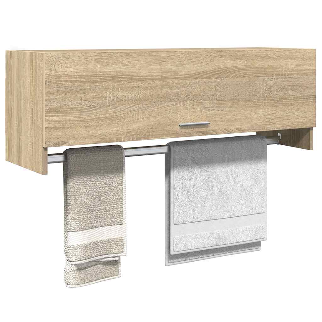Kleiderschrank Sonoma-Eiche 100x32,5x35 cm Holzwerkstoff