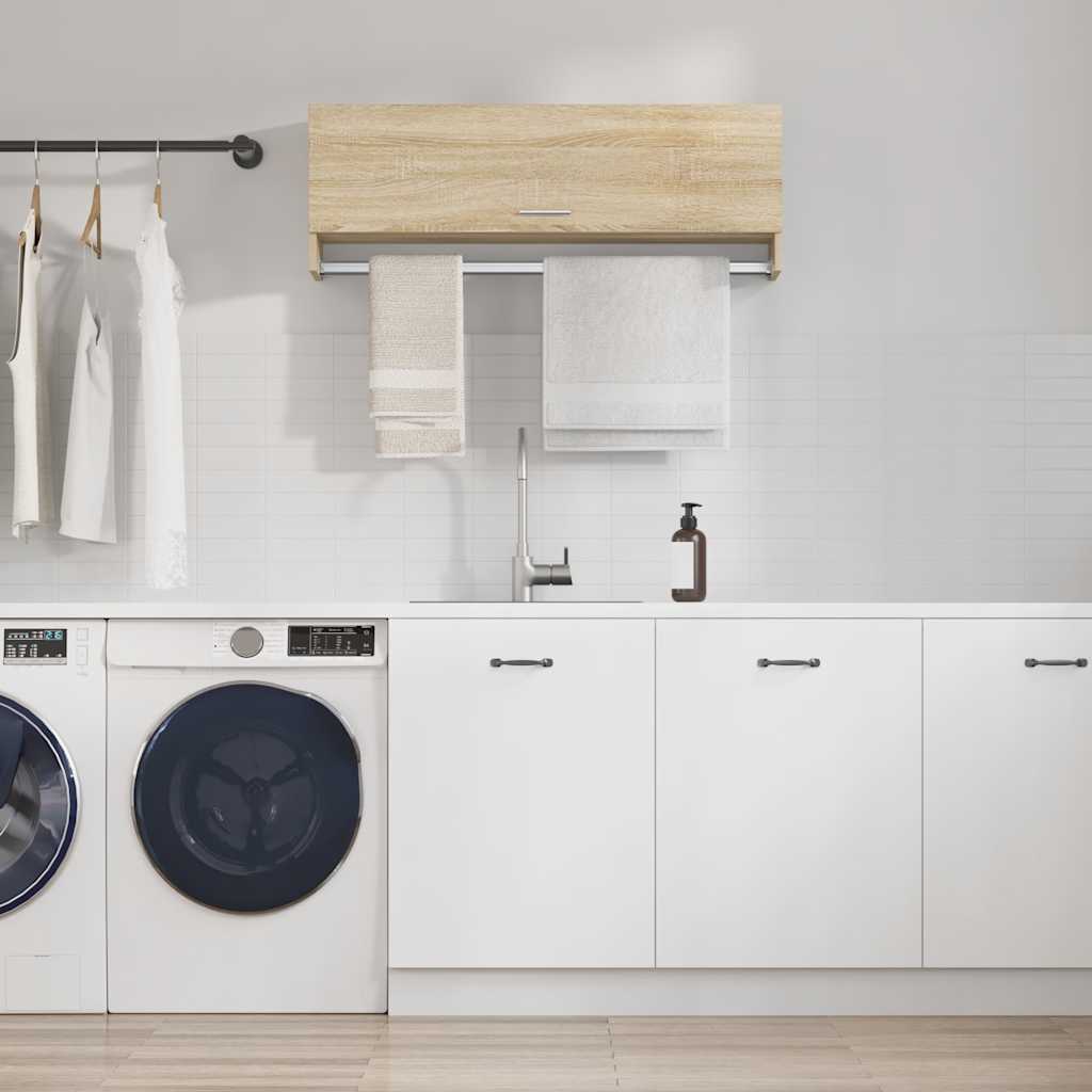 Kleiderschrank Sonoma-Eiche 100x32,5x35 cm Holzwerkstoff