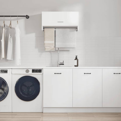 Kleiderschrank Weiß 70x32,5x35 cm Holzwerkstoff