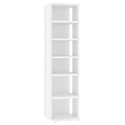 Schuhschrank Weiß 27,5x27x102 cm Holzwerkstoff