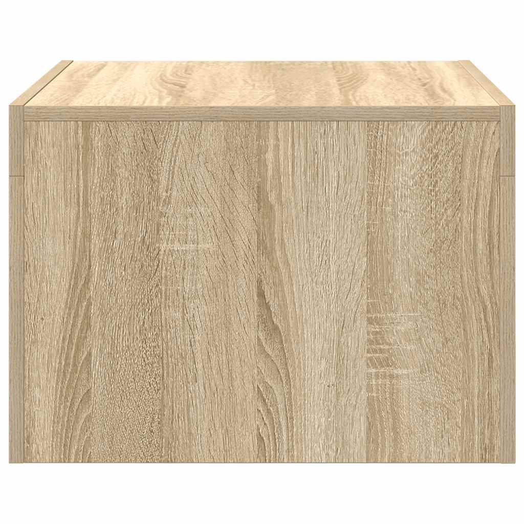 Couchtisch Sonoma-Eiche 50x50x35 cm Holzwerkstoff