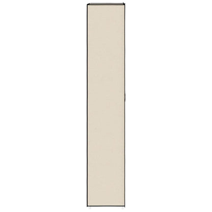 Schuhschrank Creme 60x30x166 cm Stoff