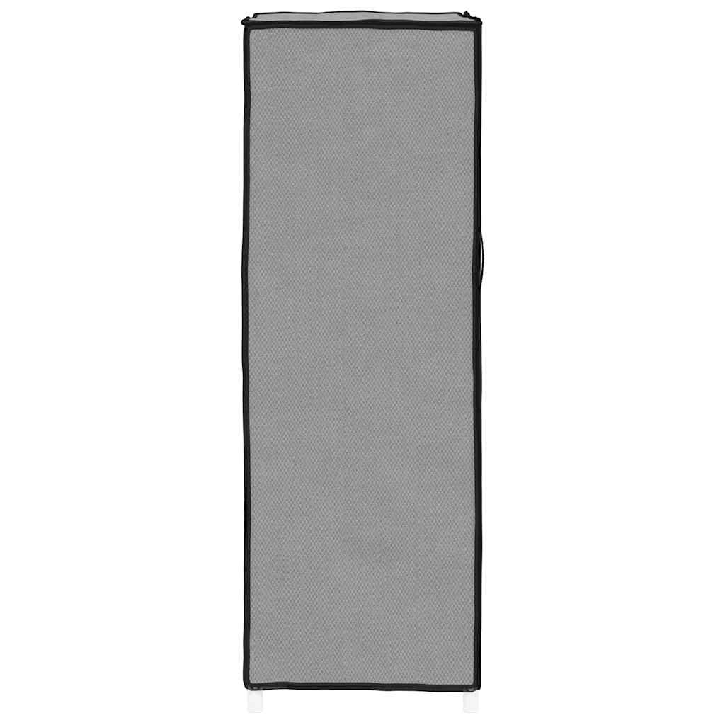 Schuhschrank Grau 60x28x90 cm Stoff