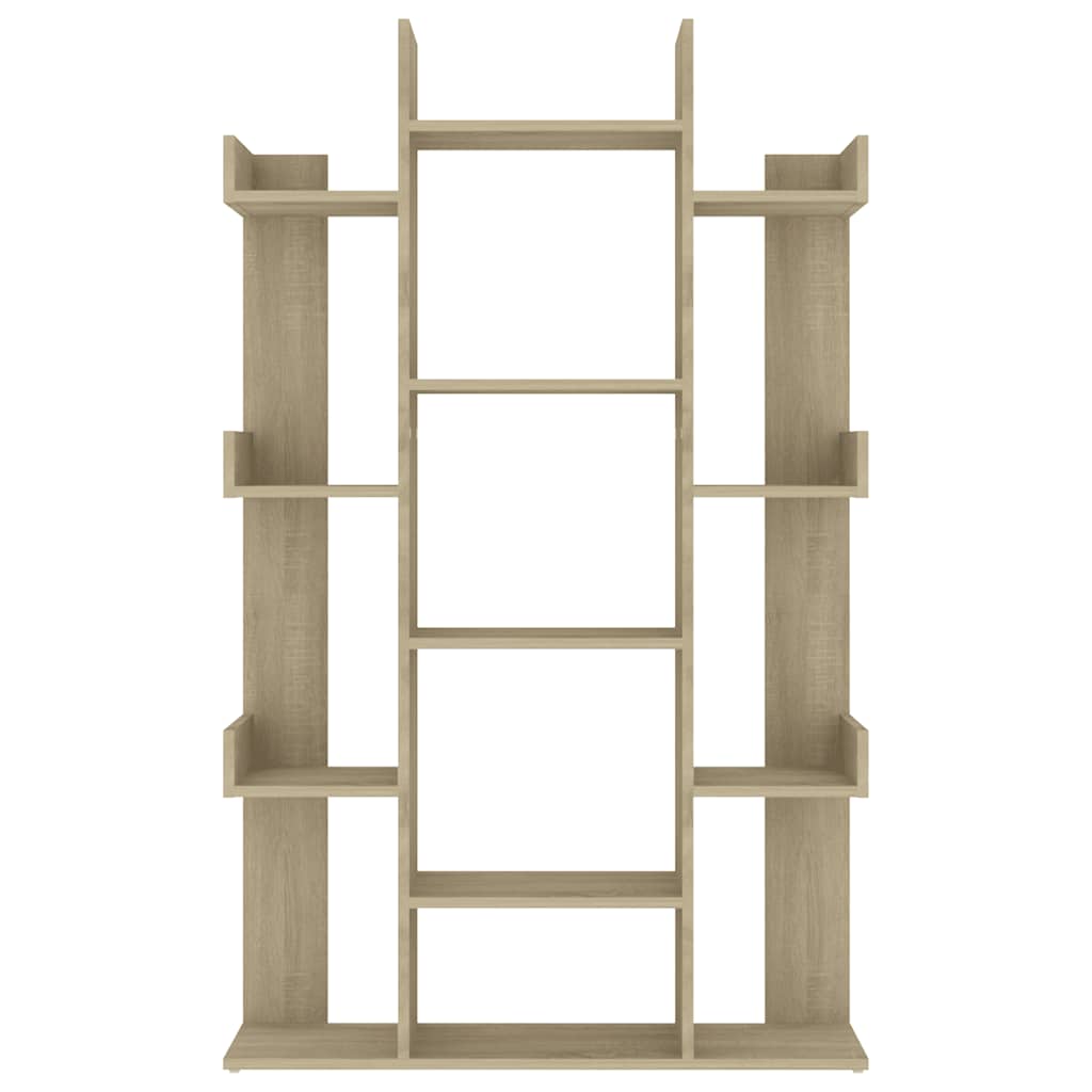 Bücherregal Sonoma-Eiche 86x25,5x140 cm Holzwerkstoff