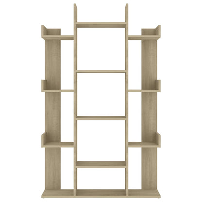 Bücherregal Sonoma-Eiche 86x25,5x140 cm Holzwerkstoff