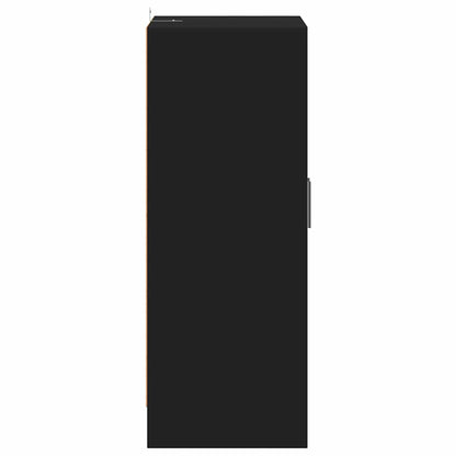 Schuhschrank Schwarz 60x35x92 cm Holzwerkstoff