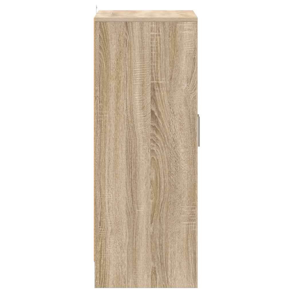 Schuhschrank Sonoma-Eiche 60x35x92 cm Holzwerkstoff