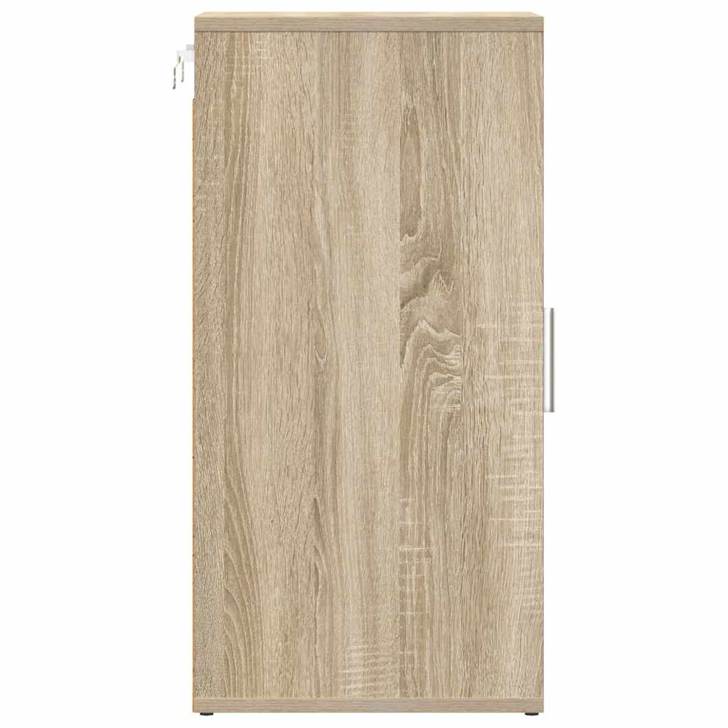 Schuhschrank Sonoma-Eiche 32x35x70 cm Holzwerkstoff