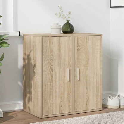 Schuhschränke 2 Stk. Sonoma-Eiche 32x35x70 cm Holzwerkstoff