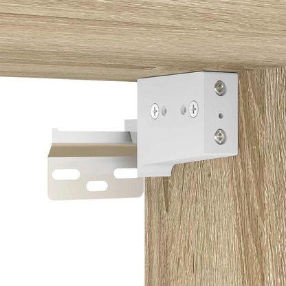 Schuhschränke 2 Stk. Sonoma-Eiche 31,5x35x70 cm Holzwerkstoff