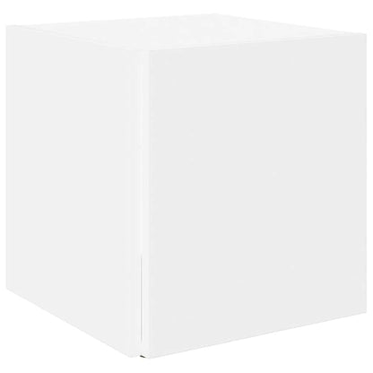 Beistelltisch Weiß 33x33x34,5 cm Holzwerkstoff