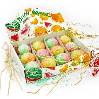 Badebomben 24 Stk. Natürliche Ätherische Öle