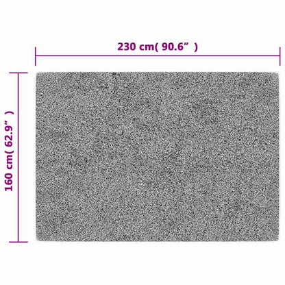 Teppich Waschbar Patchwork Mehrfarbig 160x230 cm Rutschfest