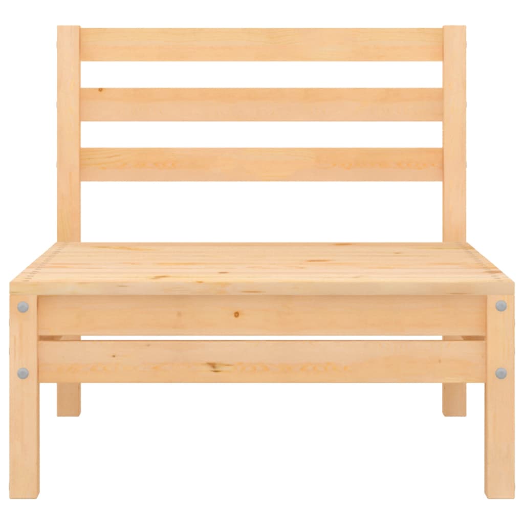 4-tlg. Garten-Lounge-Set Massivholz Kiefer