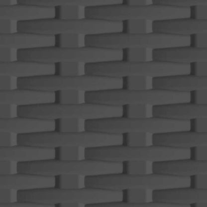 Kunststoffschrank 68x39x92 cm Rattan-Design