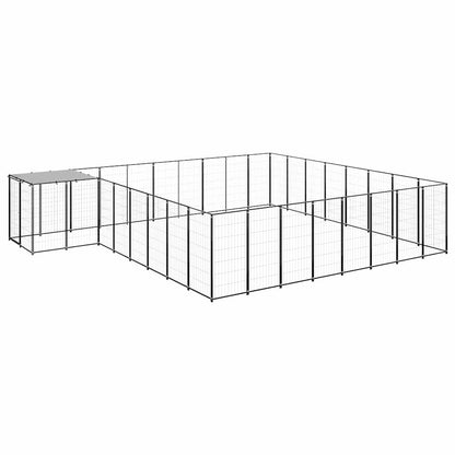 Hundezwinger Schwarz 20,57 m² Stahl