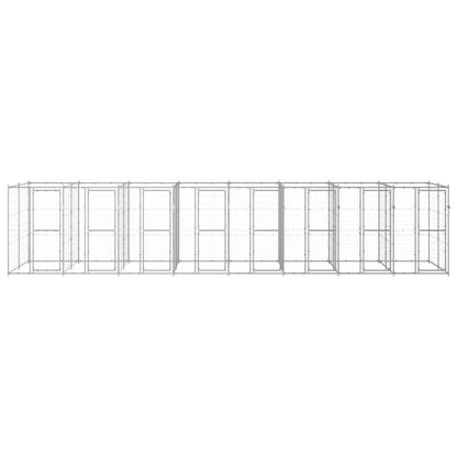 Outdoor-Hundezwinger Verzinkter Stahl 19,36 m²