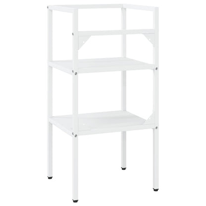 Badezimmer Waschtischgestell Weiß 40x38x83 cm Eisen