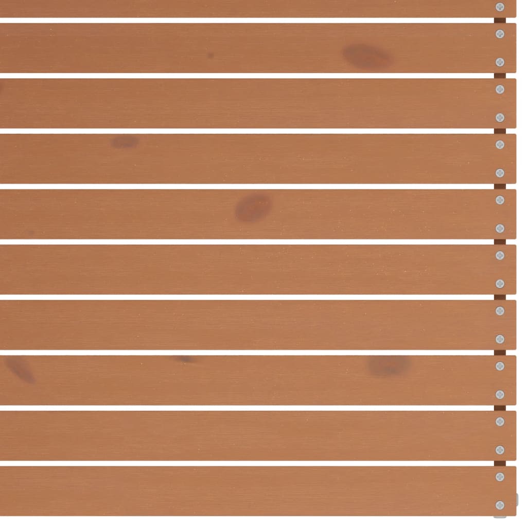 6-tlg. Garten-Lounge-Set Honigbraun Massivholz Kiefer