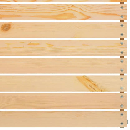 6-tlg. Garten-Lounge-Set Massivholz Kiefer