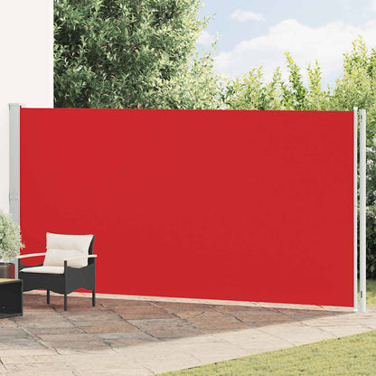 Seitenmarkise Ausziehbar 200x600 cm Rot
