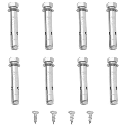 Seitenmarkise Ausziehbar Rot 117x1200 cm