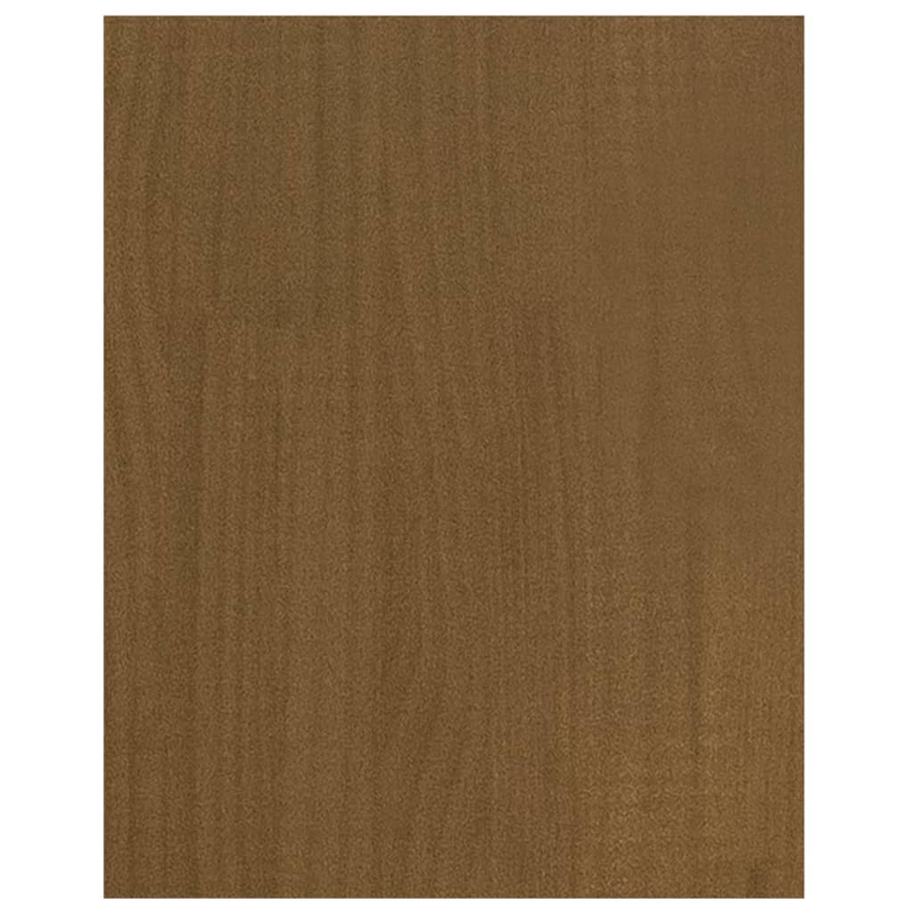 TV-Schrank Honigbraun 70x33x42 cm Massivholz Kiefer