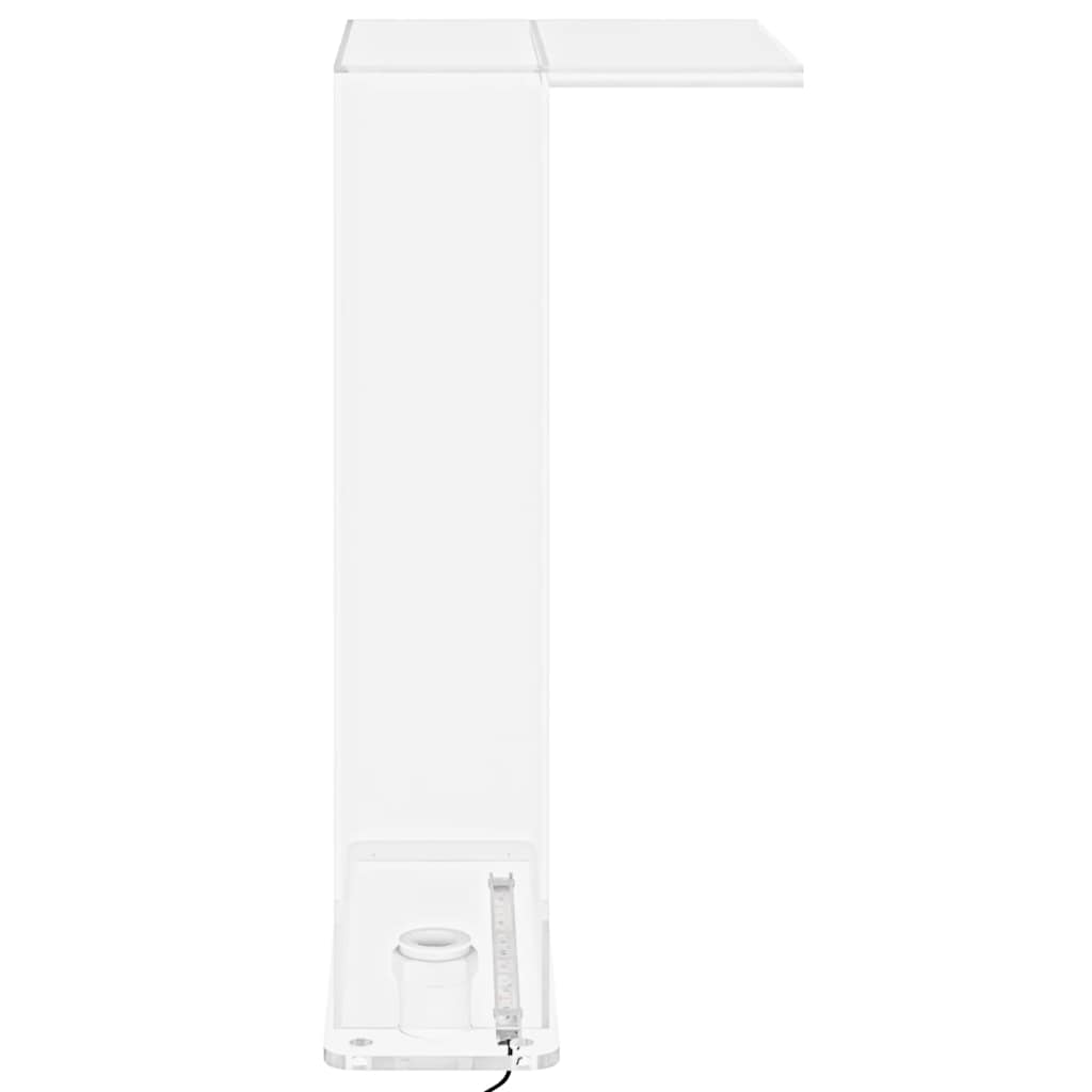 Wasserfall-Element mit RGB-LEDs Acryl 51 cm