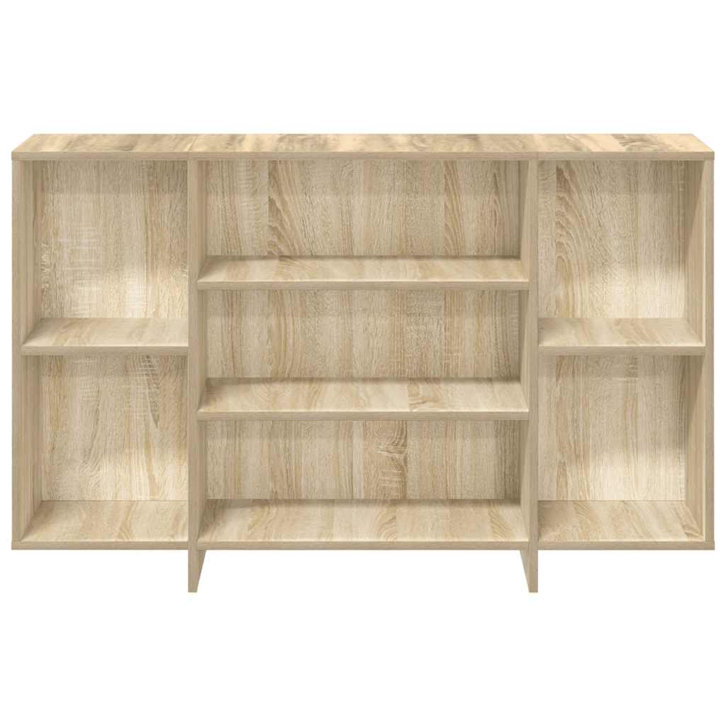 Sideboard Sonoma-Eiche 120x30x75 cm Holzwerkstoff
