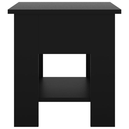 Couchtisch Schwarz 40x40x42 cm Holzwerkstoff