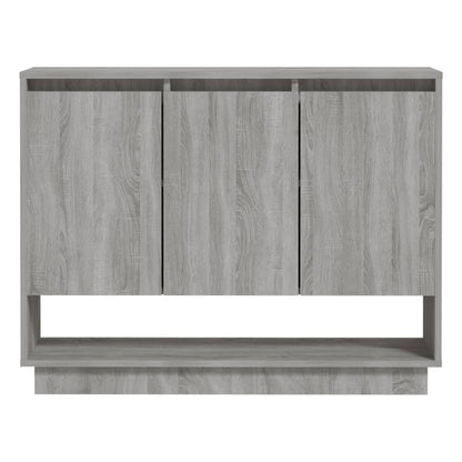 Sideboard Grau Sonoma 97x31x75 cm Holzwerkstoff