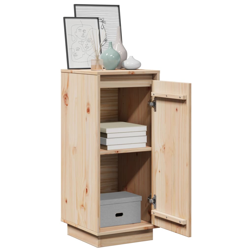 Sideboard 31,5x34x75 cm Massivholz Kiefer