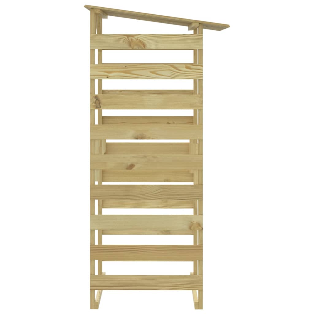 Pergolen mit Dach 6 Stk. 100x90x200 cm Kiefernholz Imprägniert