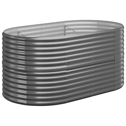 Hochbeet Verzinkter Stahl 152x80x68 cm Anthrazit