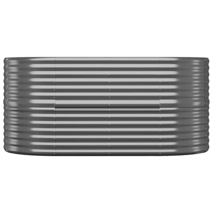 Hochbeet Verzinkter Stahl 152x80x68 cm Anthrazit