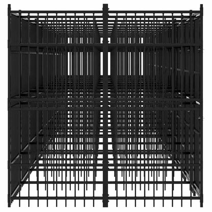 Outdoor-Hundezwinger Stahl 18,43 m²